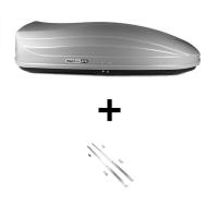 Автобокс MaxBox Pro 520л, серый карбон, 196х80х43, усилители дна, арт:MBP-520-SCAR-1 Автобокс MaxBox Pro 520л, серый карбон, 196х80х43, усилители дна, арт:MBP-520-SCAR-1