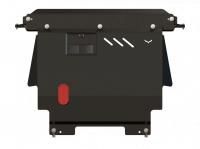 Защита картера и КПП Sheriff для Мазда 2 2007-2014, модель №1, сталь 2мм, арт:12.1415