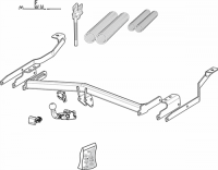 Фаркоп Brink на Рено Трафик 2014-, арт:573000