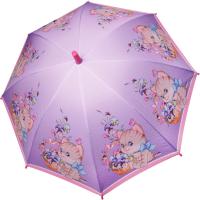 Зонт детский полуавтоматический Три Слона, сиреневый, арт:С478-1 Зонт детский полуавтоматический Три Слона, сиреневый, арт:С478-1