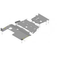 Комплект защиты Motodor для Ленд Ровер Дискавери 4 2009-2017, алюминий 5мм, арт:MO.33207