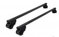 Багажник на крышу ED с замком прямоугольные дуги 1,25м на БМВ Х6 F16 с интегрированными рейлингами 2015-2019, арт:ED-1813
