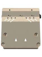 Защита картера и КПП Sheriff на Ниссан Жук 2010-2019, модель №2, алюминий 5мм, арт:15.2041