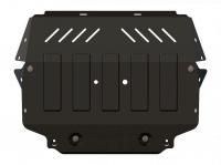 Защита картера и КПП Sheriff для Фольксваген Джетта 5 2005-2010, модель №2, сталь 2мм, арт:26.1536