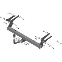 Фаркоп Motodor на Тойота РАВ 4 2019-2022, арт:92518-A