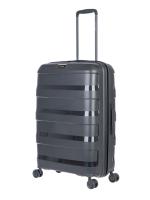 Чемодан средний L'Case MONACO (M) черный, 67.5х45х27, арт:Ch0709