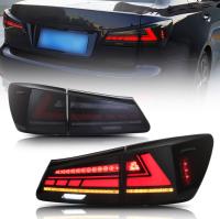 Задние фонари Лексус IS 2006-2012 модель №4, тонированные, комплект:Л+П, арт:MF-TL-000587