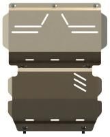 Защита картера и радиатора Sheriff, алюминий 5мм, арт:14.1144