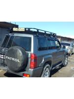 Лестница ED, к багажнику корзине на Ниссан Патрол Y61, арт:ED8-320L