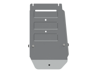 Защита КПП и РК Sheriff на БМВ Х5 F15 2015-2018, модель №2, алюминий 4мм, арт:03.2981-2