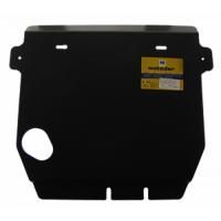 Защита картера, КПП и РК Motodor для Ниссан Патрол 2010-2018, сталь 2мм, арт:MO.11407-2