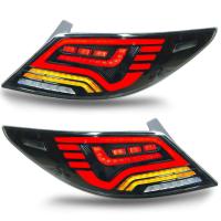 Задние фонари Хендай Солярис 2010-2013 V10 Type, комплект:Л+П, светодиодные, арт:MF-TL-000433