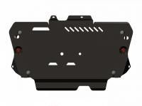 Защита картера и КПП Sheriff для Форд Куга 2014-2019, модель №1, сталь 2,5мм, арт:08.3317 V1