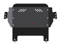 Защита картера и КПП Sheriff для Форд Транзит 2011-2013, модель №2, сталь 2мм, арт:08.2217