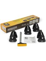 Комплект опор Евродеталь Compact для крепления на классические и интегрированные рейлинги, арт:ET2023F