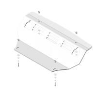 Защита радиатора и интеркулера Motodor для Мицубиси Паджеро IV 2006-2020, алюминий 8мм, арт:MO.381302