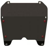 Защита картера и КПП Sheriff на Опель Вектра 2002-2008, модель №1, сталь 2мм, арт:16.0548