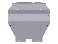 Защита картера и КПП Sheriff для Фольксваген Транспортер Т5 2010-2015, модель №2, алюминий 5мм, арт:26.2492-1