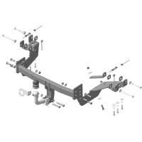 Фаркоп Motodor на Мицубиси Аутлендер 2019-2022, арт:91312-A-4
