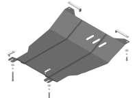 Защита картера Motodor на Чанган Cs35 2013-2016, сталь 2мм, арт:MO.67201