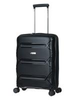 Чемодан маленький L'Case MIAMI (S) черный, 56х40х21.5, арт:Ch0717