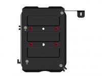 Защита бензобака Sheriff на Ниссан Террано 2014-2022, модель №3, сталь 2мм, арт:15.2503