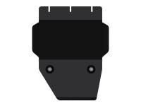 Защита КПП Sheriff на Хендай Н1 2014-2022, модель №2, сталь 3мм, арт:10.2595-2 Защита КПП Sheriff на Хендай Н1 2014-2022, модель №2, сталь 3мм, арт:10.2595-2