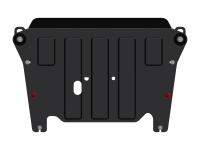 Защита картера и КПП Sheriff на Хавал Н6 2016-2018, модель №1, сталь 2,5мм, арт:28.3452