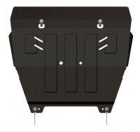 Защита картера и КПП Sheriff на Ниссан Х-Трейл Т31 2007-2014, модель №2, сталь 2мм, арт:15.1218-1