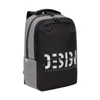 Рюкзак GRIZZLY RU-337-3 черный-серый, 29х43х15