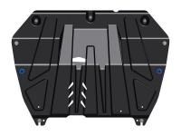 Защита картера Sheriff для Шевроле Спарк 2011-2016, модель №3, сталь 1,8мм, арт:04.2030