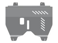 Защита картера и КПП Sheriff на Ниссан Мурано Z52 2016-2022, модель №2, алюминий 5мм, арт:15.2625 V1