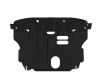 Защита картера и КПП Sheriff для Киа Селтос 2020-2024, модель №1, сталь 2,5мм, арт:11.4489