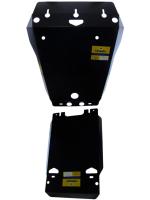 Комплект защиты Motodor для Тойота Прадо 150 2009-н.в., сталь 3мм, арт:MO.12510