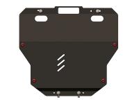 Защита картера и КПП Sheriff для Мазда 6 GH 2007-2012, модель №2, сталь 2мм, арт:12.1296