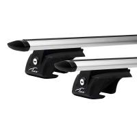 Багажник на рейлинги LUX ЭЛЕГАНТ, дуги аэро-тревел (82мм) 1,2м