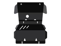 Защита картера Sheriff на Грейт Вол Ховер Н5 2010-2017, модель №2, сталь 2,5мм, арт:28.2533