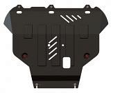 Защита картера и КПП Sheriff для Форд Фокус 3 RS 2011-2019, модель №1, сталь 2мм, арт:08.2070