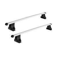 Багажник на крышу Atlant, 8826+8809+8646, прямоугольные дуги 1,26м на Фольксваген Поло хэтчбек 2010-2015, арт:211131