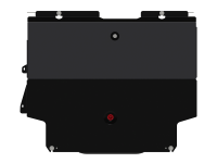 Защита картера и КПП Sheriff на Джили Эмгранд 7 2018-2020, сталь 1,8мм, арт:28.4274