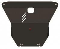 Защита картера и КПП Sheriff на Ниссан Примера 2001-2007, модель №1, сталь 2мм, арт:15.0407