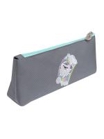 Школьный пенал GRIZZLY PL-33-17/серый, 22х9х6