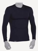 Футболка мужская с длинным рукавом Tramp Outdoor Walk, черная, L, арт:TRUM-007T-4-черный