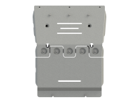 Защита картера Sheriff на Хавал Н9 2018-2024, модель №2, алюминиевый сплав 3мм, арт:28.4136