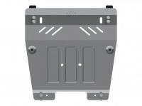 Защита картера и КПП Sheriff на Рено Дастер 2015-2020, модель №7, алюминий 4мм, арт:18.2766