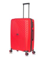 Чемодан средний L'Case MADRID (M) красный, 66.5х46х26, арт:Ch0748