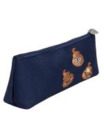 Школьный пенал GRIZZLY PL-33-20/синий, 22х9х6