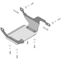 Защита заднего дифференциала Motodor для Субару Аутбек 2021-2024, алюминий 5мм, арт:MO.32236-2 Защита заднего дифференциала Motodor для Субару Аутбек 2021-2024, алюминий 5мм, арт:MO.32236-2