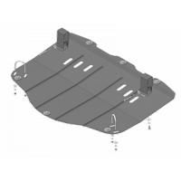 Защита картера и КПП Motodor для Ситроен С5 2010-2017, сталь 2мм, арт:MO.00414