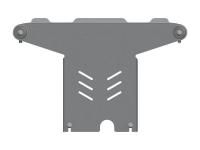 Защита КПП Sheriff для Субару Легаси 2015-2019, модель №4, алюминий 4мм, арт:22.3088-1